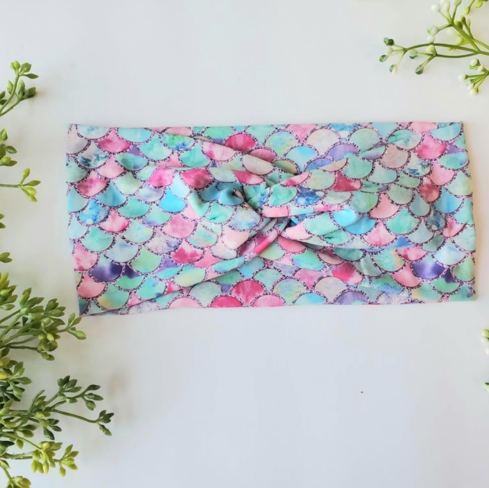 Headband twist mermaid